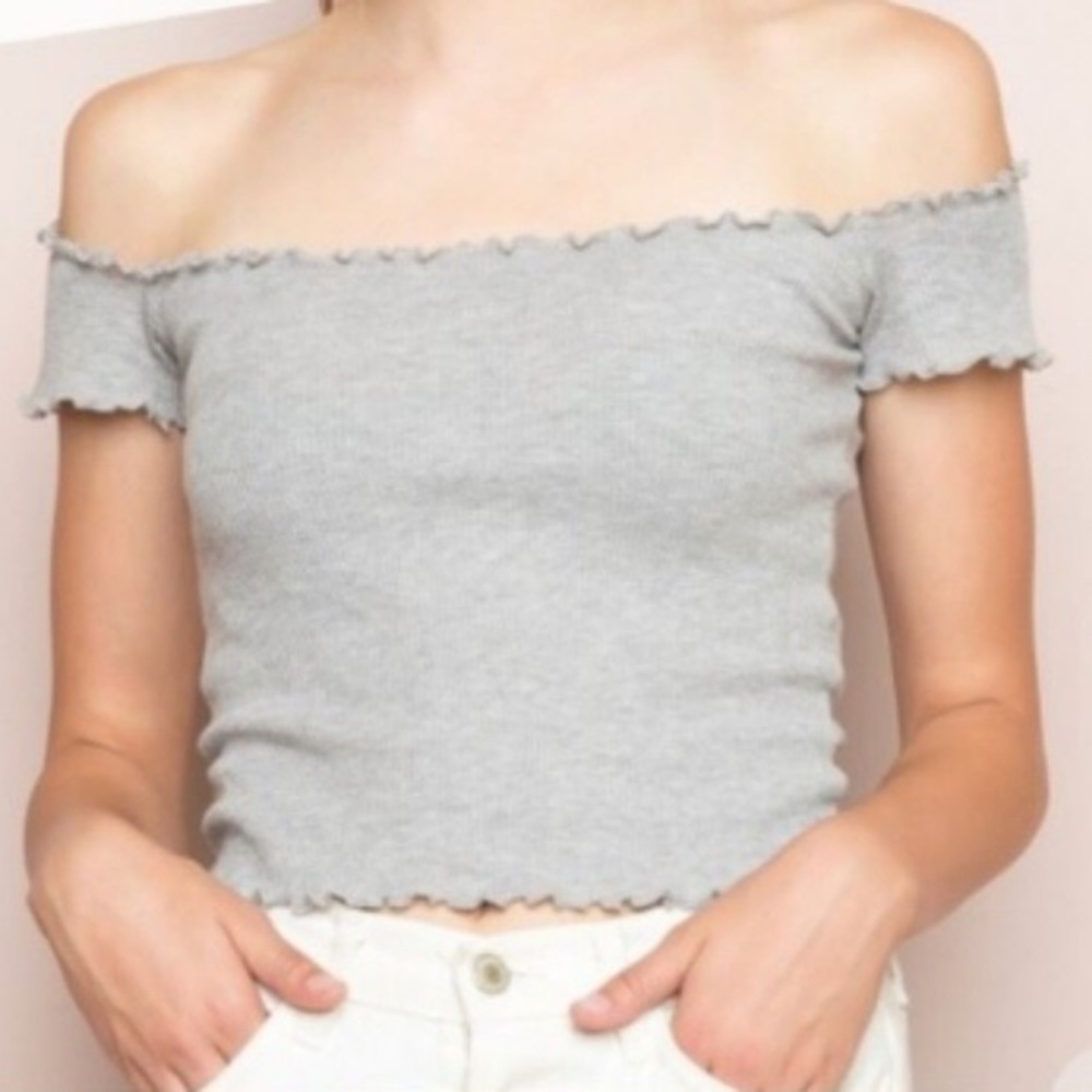Brandy Melville Off The Shoulder Top